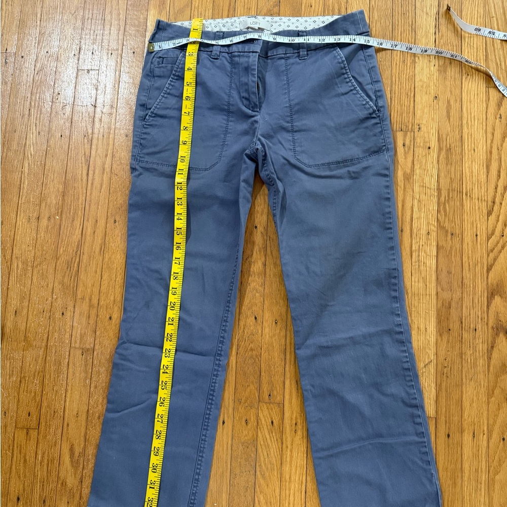 LOFT Women's Slate Straight Leg Jeans